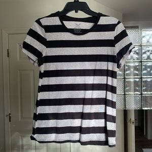 Faded Glory Black & Grey Shirt